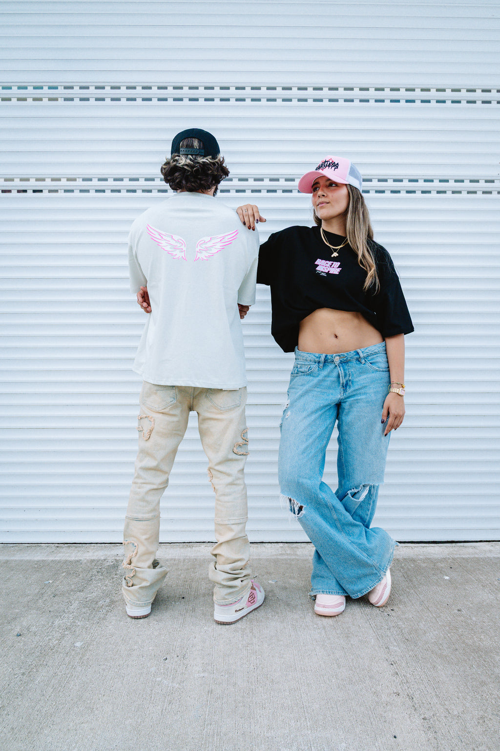 'RACE TO INSPIRE' GREY TEE