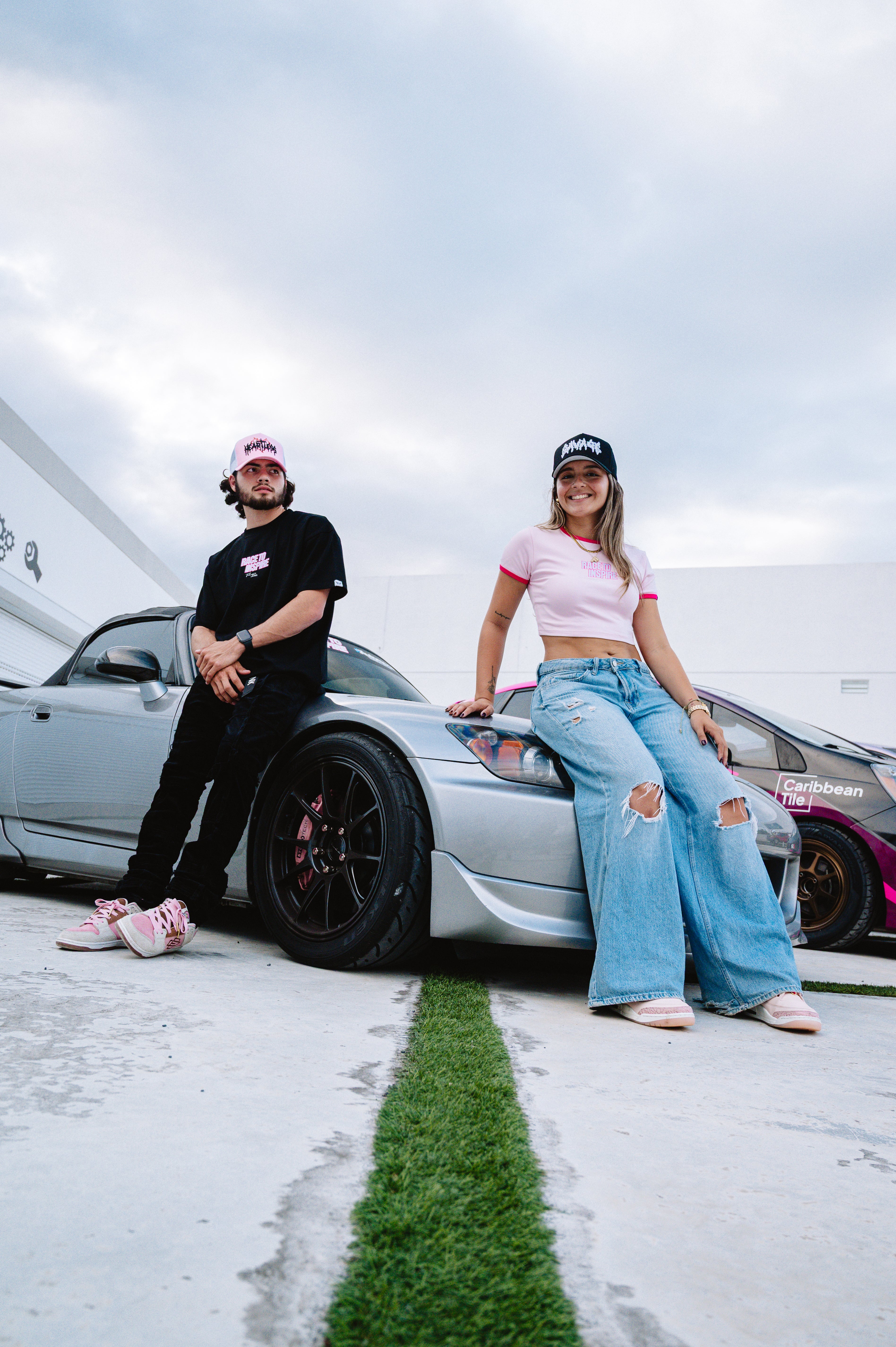 'RACE TO INSPIRE' PINK BABY TEE