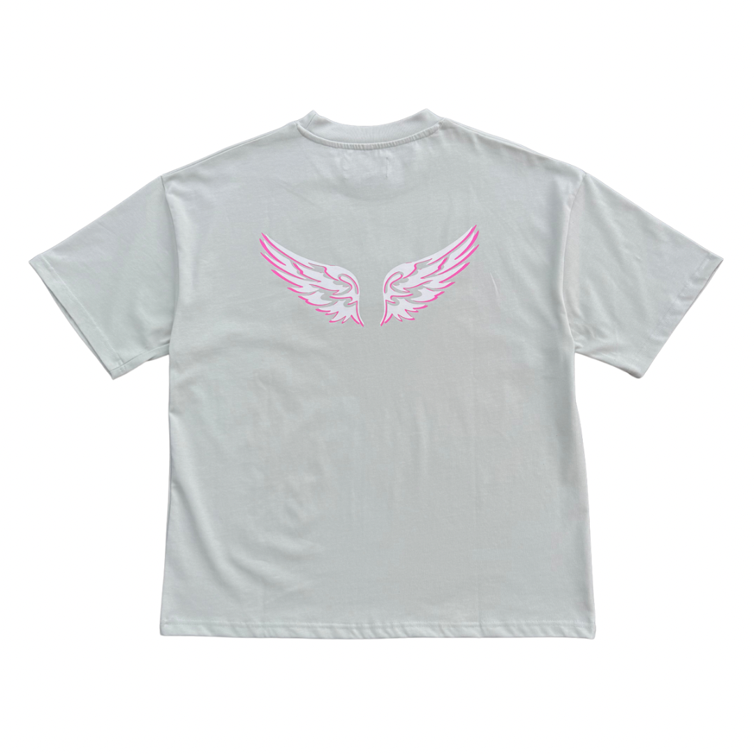 'RACE TO INSPIRE' GREY TEE